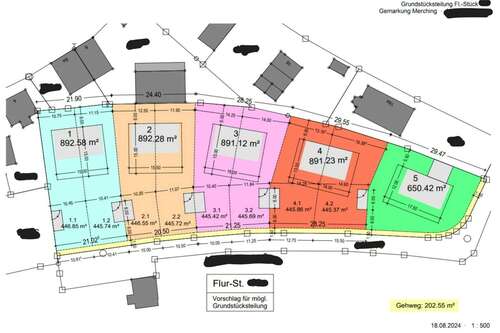 Foto - Grundstück zu verkaufen in Merching 712.896,00 € 891.12 m²