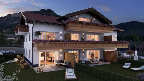 Foto - Wohnung zum Kaufen in Bischofswiesen 392.500,00 € 57.06 m²