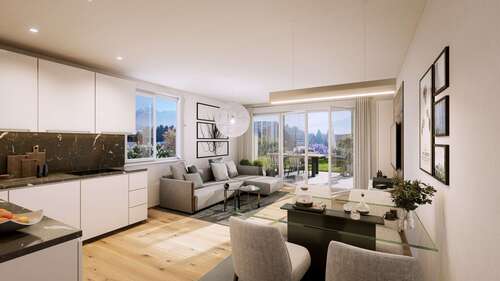 Foto - Wohnung zum Kaufen in Bischofswiesen 491.500,00 € 72.25 m²