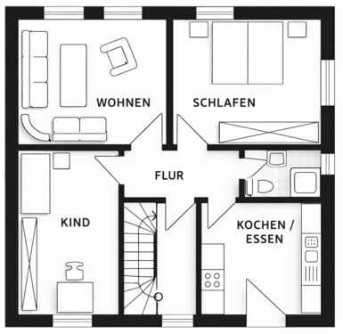 Foto - Wohnung zum Mieten in Siegen 693,00 € 69.33 m²