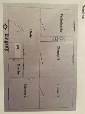 Foto - Wohnung zum Mieten in Düsseldorf 840,00 € 70 m²