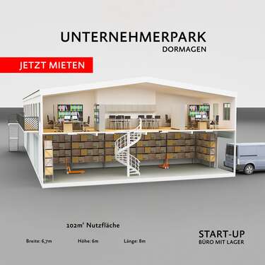 Foto - Büro in Dormagen 450,00 € 52 m²