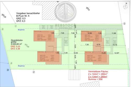 Foto - Grundstück zu verkaufen in Lüneburg 815.000,00 € 2045 m²