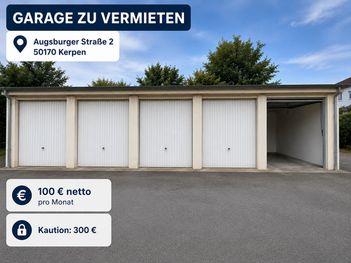 Foto - Garage zu vermieten in Kerpen 100,00 €