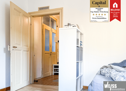 Foto - Wohnung zum Kaufen in Würzburg 265.000,00 € 71.82 m²