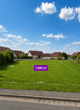 Foto - Grundstück zu verkaufen in Speichersdorf 280.000,00 € 1000 m²