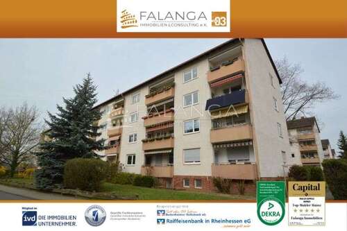 Foto - Wohnung zum Kaufen in Mainz 209.000,00 € 60.52 m²