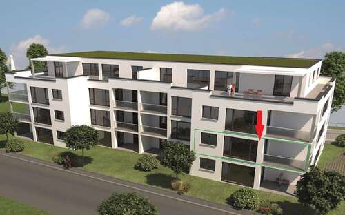 Foto - Wohnung zum Kaufen in Dauchingen 439.500,00 € 125.21 m²