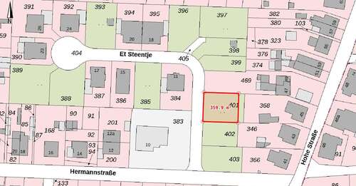 Foto - Grundstück zu verkaufen in Kleve 95.000,00 € 360 m²