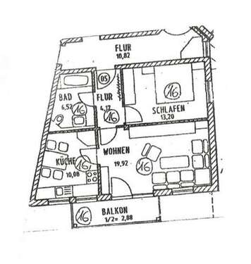 Foto - Wohnung zum Kaufen in Vilshofen 139.000,00 € 55 m²