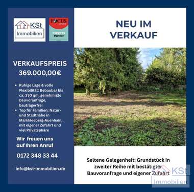 Foto - Grundstück zu verkaufen in Markkleeberg Auenhain 369.000,00 € 692 m²