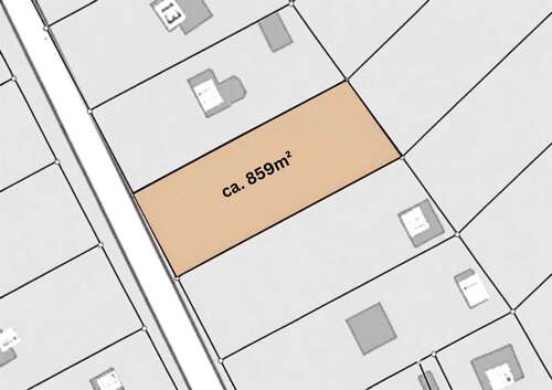 Foto - Grundstück zu verkaufen in Groß Köris 110.000,00 € 859 m²