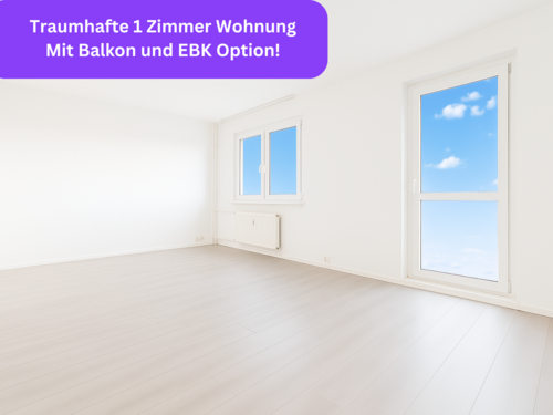 Foto - Wohnung zum Mieten in Halle 340,00 € 39 m²