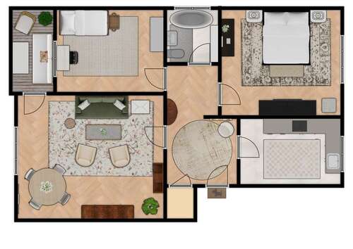 Foto - Wohnung zum Kaufen in Vellmar 149.000,00 € 72.16 m²