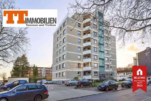 Foto - Wohnung zum Kaufen in Wilhelmshaven-Innenstadt 110.000,00 € 40.88 m²