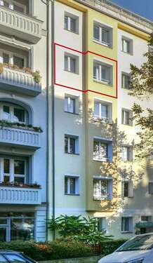 Foto - Wohnung zum Kaufen in Berlin-Wilmersdorf 230.000,00 € 55.5 m²