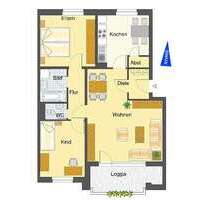 Wohnung zum Mieten in Recklinghausen 442,62 € 79.02 m²