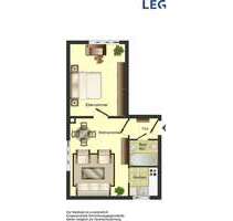 Wohnung zum Mieten in Bocholt 399,00 € 40 m²