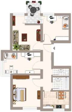 Foto - Wohnung zum Mieten in Mönchengladbach 719,00 € 77.21 m²