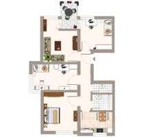 Wohnung zum Mieten in Mönchengladbach 719,00 € 77.21 m²