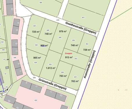 Foto - Grundstück zu verkaufen in Greppin 71.060,00 € 748 m²