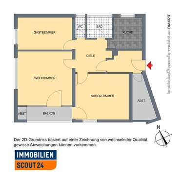 Foto - Wohnung zum Mieten in Bad Waldsee 680,00 € 78 m²