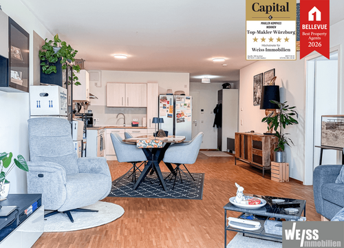 Foto - Wohnung zum Mieten in Estenfeld 940,00 € 85 m²