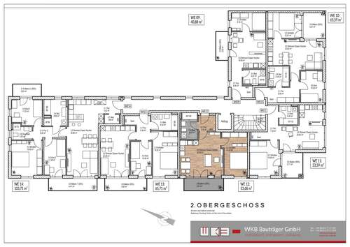 Foto - Wohnung zum Kaufen in Ottobrunn 505.000,00 € 53.68 m²