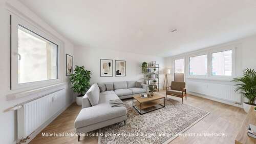 Foto - Wohnung zum Mieten in Halle 572,00 € 71.56 m²