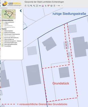Foto - Grundstück zu verkaufen in Leinfelden 595.000,00 € 545 m²
