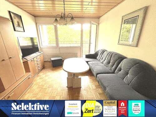 Foto - Wohnung zum Kaufen in Duisburg 88.000,00 € 57.76 m²