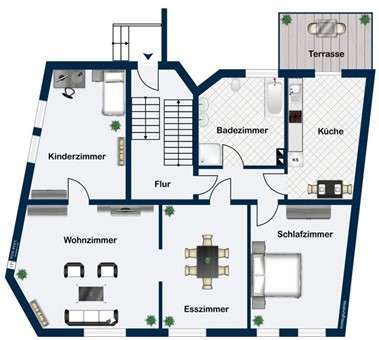 Foto - Wohnung zum Mieten in Neunkirchen 900,00 € 110 m²