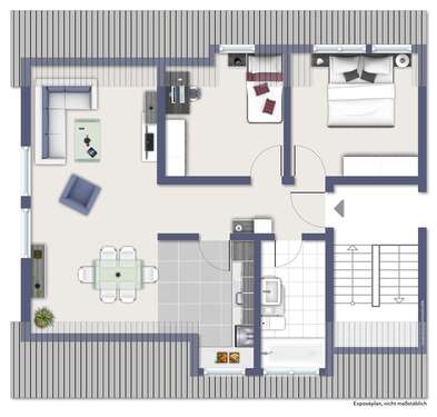 Foto - Wohnung zum Mieten in Marktleugast Mannsflur 520,00 € 55 m²