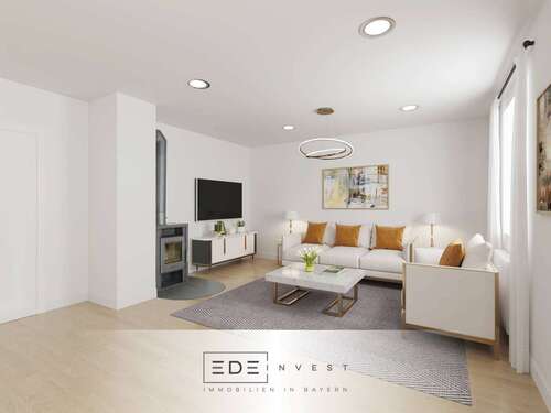 Foto - Wohnung zum Kaufen in Augsburg 299.000,00 € 57.5 m²
