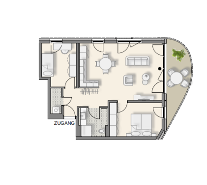 Foto - Wohnung zum Kaufen in Weinsberg 460.900,00 € 79.49 m²