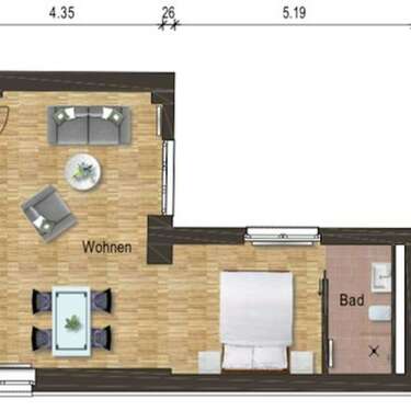 Foto - Wohnen auf Zeit in Berlin 1.390,00 €