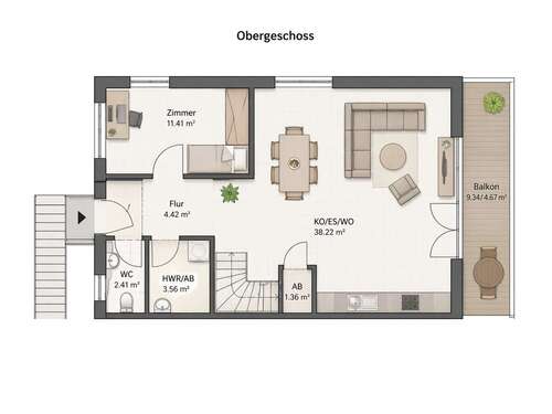 Foto - Wohnung zum Kaufen in Künzelsau 469.000,00 € 117 m²