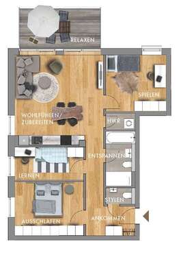 Foto - Wohnung zum Kaufen in Leipzig 1.057.728,00 € 92.05 m²