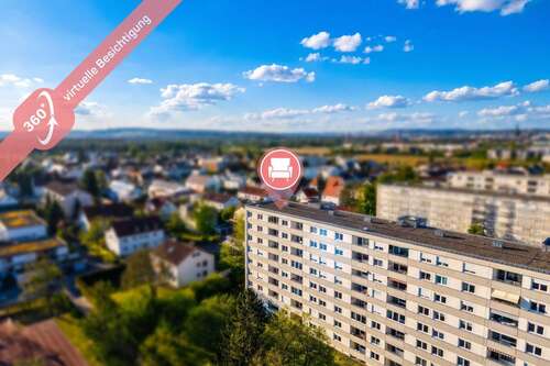 Foto - Wohnung zum Kaufen in Neu-Ulm Ludwigsfeld 349.900,00 € 96.32 m²