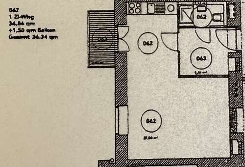 Foto - Wohnung zum Kaufen in Berlin 218.000,00 € 36.34 m²