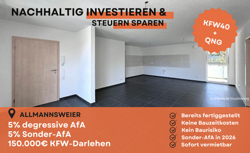 Foto - Wohnung zum Kaufen in Schwanau 340.600,00 € 78.8 m²