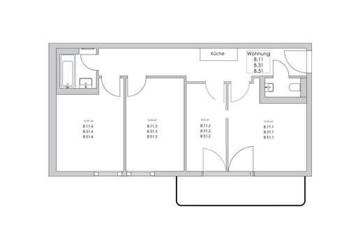Foto - WG-Zimmer in Berlin 700,00 € 12 m²