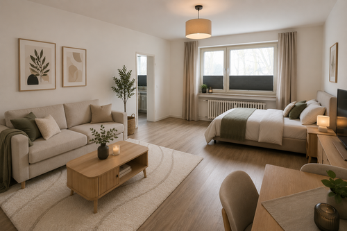Foto - Wohnung zum Mieten in Hattingen 300,00 € 31.37 m²