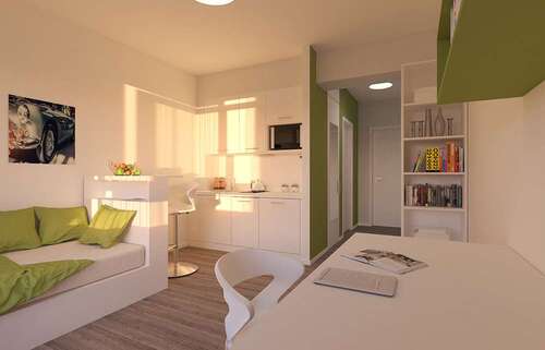 Foto - Wohnung zum Mieten in Hildesheim 600,00 € 23 m²