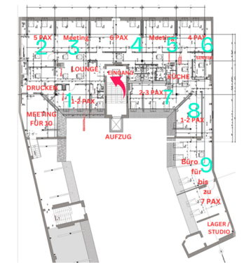 Foto - Büro in Berlin 1.690,00 € 45 m²