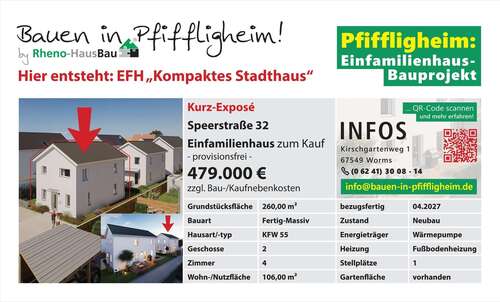 Foto - Haus zum Kaufen in Worms 479.000,00 € 106 m²
