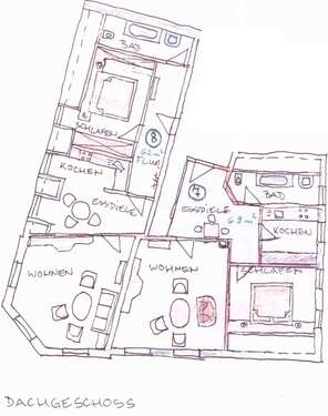 Foto - Wohnung zum Mieten in Chemnitz 700,00 € 120 m²