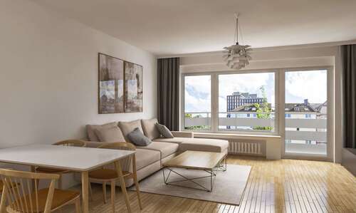Foto - Wohnung zum Mieten in Düsseldorf 1.350,00 € 73.5 m²
