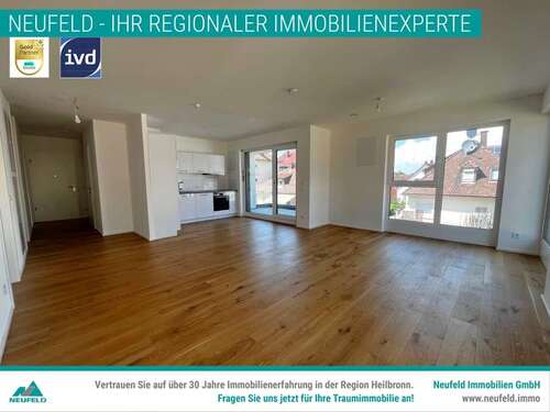 Foto - Wohnung zum Mieten in Heilbronn 1.510,00 € 83.87 m²