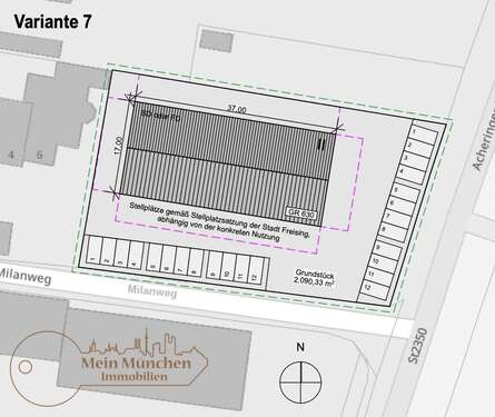Foto - Grundstück in Freising Achering 1.500.000,00 € 2090 m²